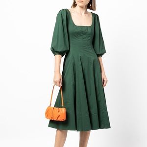 STAUD midi in Cypress Green